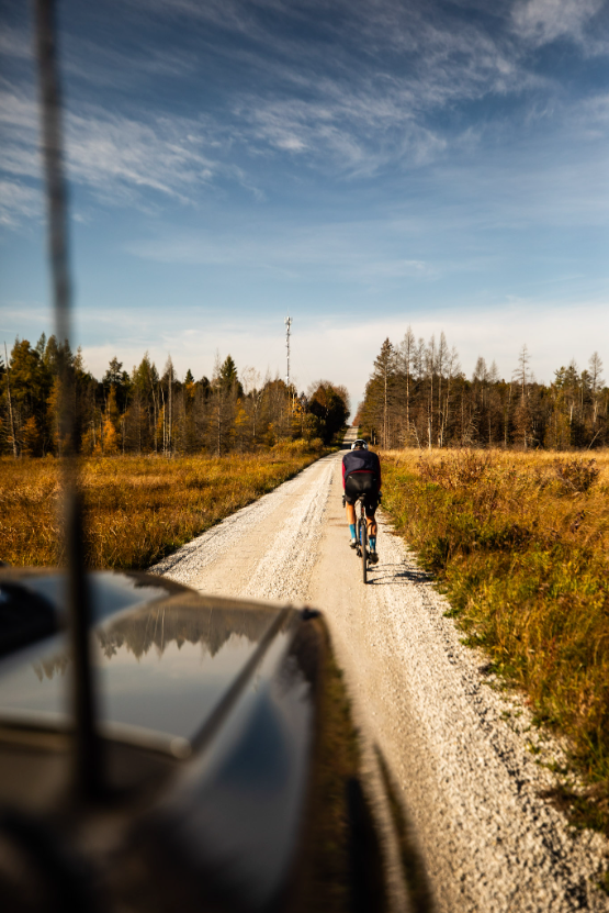 Gravel cyclist fuelling