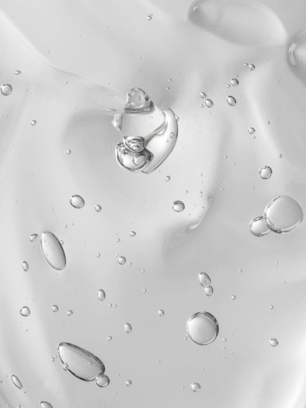 Close-up of mixed Olway gel with air bubbles